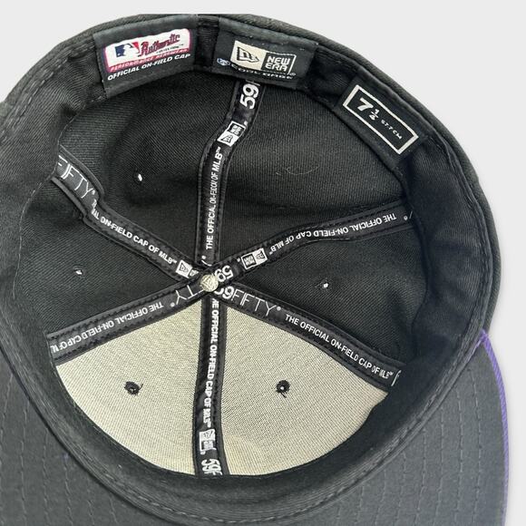 New Era Colorado Rockies Official Hat | 7 1/4 - Picture 3 of 3